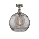 Innovations Lighting 516-1C-15-12 Athens Semi-flush Deco Nickel. Fixed Price $288.20.