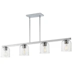 Maxim 21236CLPC Scoop 4 Light Linear Pendant-polished Chrome. Fixed Price $488.00.