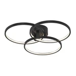 Afx ORIF20L30D1 Orion 20"W Led Semi-flush Ceiling Fixture Black. Fixed Price $274.00.