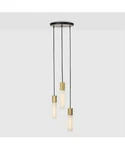 Tala Basalt Brass Finish 3 Drop Pendant Brand New. Fixed Price $800.00.