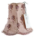 Daisy Pearl 2.5 X 4.7 Inch Scalloped Edge Beaded Flower Chandelier Shade, Pink. Fixed Price $56.99.