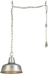 Design House Mason Hanging Swag Barn Industrial 1-LIGHT, Galvanized. Fixed Price $83.20.
