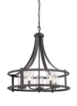 Designers Fountain 87585 Artisan Pardo Wash Palencia 5-LIGHT 1 Tier Chandelier. Fixed Price $261.04.
