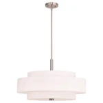 Livex Lighting Meridian Pendants, Brushed Nickel 50875-91. Fixed Price $427.96.