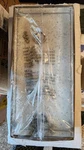Vanity Light Allen + Roth Waldorf Replacement Seeded Glass Shade. Fixed Price $22.00.