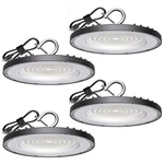 4 Pack Led High Bay Light 200W, 30000LM, 5000K Etl Listed Ufo Sh.... Fixed Price $145.93.