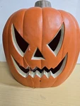 Haunted Living Halloween 20 Lighted Jack-o-lantern Pumpkin Spooky Sounds. Fixed Price $80.99.