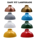 Vintage Industrial Metal Lampshade Easy Fit Ceiling Pendant Light 2 Pack. Fixed Price $53.99.