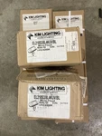 Kim Lighting EL218S3/8L4KUV/BL Led Micro Flood, 10W, 80 Cri, 4200K With Post. Fixed Price $275.00.