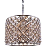 Elegant Lighting 1206D27PN-GT/RC Madison Pendant Polished Nickel. Fixed Price $1912.00.