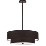 Dainolite Everly 4 Light 2 Tier Pendant - Matte Black Finish Shade. Fixed Price $287.37.