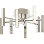 Afx Inc. IDRC16LAJUDSN Indra Semi-flush Mount Satin Nickel. Fixed Price $250.00.