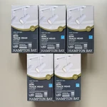 5X Hampton Bay 1-LIGHT White Integrated Led Mini Linear Track 1004 613 003. Fixed Price $42.00.