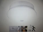 Commercial Electric Spin Light 7 In. Motion Sensor Led Flush Ceiling 2PK. Fixed Price $37.95.