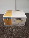 Hampton Bay 370830 - Flush Mount Fixture Brushed Nickel Finish Frosted Glass. Fixed Price $12.99.