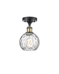 Innovations Lighting 516-1C-11-6 Athens Semi-flush 6"W Black Antique. Fixed Price $178.20.
