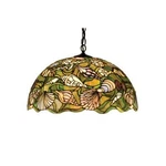 Meyda Lighting 20'W Seashell Pendant, Pbna Beige Cai - 47977. Fixed Price $1724.20.