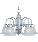 Maxim 5 Down Lighting 23 Satin Nickel Chandelier Builders Basics 91197MRSN. Fixed Price $94.95.