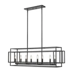 Bellevue ZCH81108 Ancyra Light 44"W Taper Candle Linear - Black. Fixed Price $782.00.