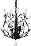 Garwarm Vintage K9 Clear Crystal Chandeliers Ceiling Lights 3 (bbk). Fixed Price $69.99.