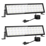 Lights For WORKSHOP,2PACK 100W Led LIGHT,14000LM Super Bright Plug New. Fixed Price $49.99.