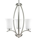 Progress Lighting P3587 Nickel Joy 3-LIGHT 15"W Chandelier. Fixed Price $131.92.