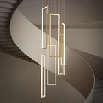 Chying Modern Gold Led 6 Light Foyer Chandeliers For High Ceilings.... Fixed Price $50.00.