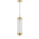 Dainolite Lighting PRI-1916LEDP-AGB Peri Pendant Aged Brass. Fixed Price $524.00.