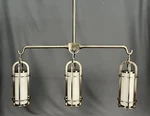 Hudson Valley Lighting 8533-HN Portland Historic Nickel 32" Island. Fixed Price $495.00.