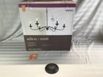 Allen + Roth Providence 6 Light Chandelier Matte Black Replacement Canopy Only. Fixed Price $27.50.