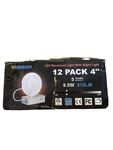 Volisun 12-PACK 4" Recessed Lighting, 5CCT Led W/ Junction Box. Fixed Price $52.00.