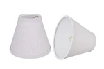 Aspen Creative 32125-2 Small Hardback Empire Shape Chandelier Clip-on Lamp Sh.... Fixed Price $30.64.