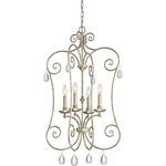 Quoizel Lighting Chantelle Extra Large Cage Chandelier - Vintage Gold CNT5204VG. Fixed Price $27.64.