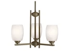 Kichler 1894 Eileen 3 Light Tier Mini Chandelier - Bronze. Fixed Price $109.90.