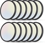 12PK 12" Led Flush Mount Ceiling Light, 24W, Cct Selectable, Super Slim Design. Fixed Price $181.99.