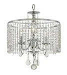Home Decorators Collection Calisitti 3-LIGHT Polish Chrome Chandelier. Fixed Price $80.00.