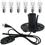 Haraqi Himalayan Salt Lamp Cord (6FT) With Dimmer Switch,original Replacement. Fixed Price $21.67.