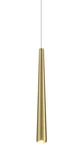 Kovacs P1458-L Stretch 5"W Led Mini Pendant Brass. Fixed Price $115.20.
