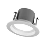 4 In. Downlight White Integrated Led Recessed Trim Retrofit By Nicor. Fixed Price $13.45.