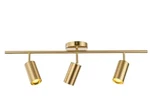 Kco Lighting Adjustable Track Fixture Brushed Brass 3-LIGHT Gold. Fixed Price $39.99.