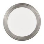 Commercial Electric 15IN Led Flush Mount 5CCT Brushed Nickel Ceiling Light, 2PCS. Fixed Price $56.55.