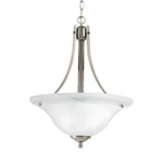 Sea Gull Lighting 65941BLE-962 Windgate 2-LIGHT Pendant Brushed Nickel. Fixed Price $33.00.