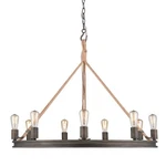 Golden Lighting Chatham Chandelier, Gunmetal Bronze 1048-9GMT. Fixed Price $144.99.