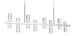 Eurofase Lighting 33723 Netto 8 42"W Led Linear Chandelier - Chrome. Fixed Price $980.00.