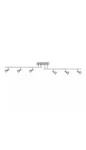 Access Lighting Viper 6 Semi Flush, Brushed Steel 52043-BS. Fixed Price $149.00.
