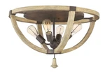 Fredrick Ramond FR40571 Light Flush Mount Ceiling Fixture From - Iron Rust. Fixed Price $594.15.