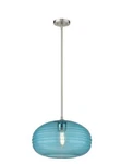 Z-lite Harmony Light 14" Pendant, Brushed Nickel, Blue 487P14-BN. Fixed Price $65.00.