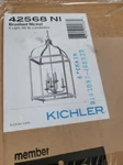 Kichler 42568NI Larkin Light 18" Wide Chandelier - Brushed Nickel #2. Fixed Price $119.99.