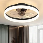 Pusu 15.8" Low Profile Led Ceiling Fans With Light, Reversible Flush Mount Wi.... Fixed Price $82.99.