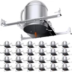 Sunco 24 Pack 6" Recessed Lighting Can - Air Tight, Easy Install, Ic Rated. Fixed Price $444.99.